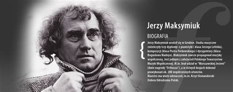 jerzy maksymiuk biografia